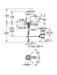 ��������� Grohe Grandera 23315000 ��� ����, �������������, ����