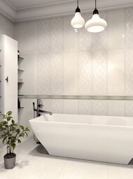 Керамогранитная плитка Gracia Ceramica Saphie white PG 01 (600х600) белая (кв.м.)