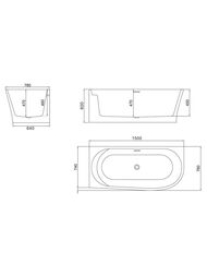����� ��������� BelBagno BB410-1500-780-L 1500x780x600 �������, ��������, ����-�������, �����