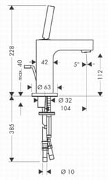  Axor Citterio 39010   ,  ,  104, 228