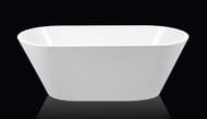 Ванна акриловая BelBagno BB61-1700-W0 1700x750x600 отдельностоящая, без перелива, д/к, цвет: белый