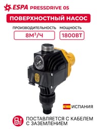 Блок автоматики Espa PRESSDRIVE 05, подключение прямое 1" 205328