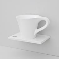 Раковина накладная ArtCeram Cup 690х500х430 в форме чашки, цвет: белый OSL005 01 00