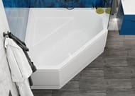 Ванна акриловая VAGNERPLAST CAVALLO CORNER 140 (1400х1400х450) угловая, белая VPBA140CAV3X-04