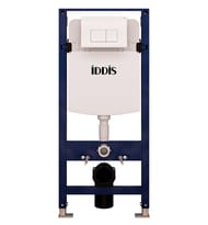 Инсталляция IDDIS Profix, клавиша смыва Optima Home матов.белый, для подвесного унитаза OPH0000i32K