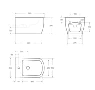 ������� ��� ������� BelBagno Amanda � �����������, ����� BB2034SC