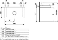 ���������� Laufen CASE 4.0513.0.075.463.1 (895�520�80) ��� ���������, � ��������, ����� �������