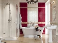Плинтус KERAMA MARAZZI Даниэли (150х300) красный FMA011R (шт.)
