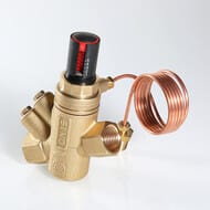 Регулятор перепада давления VALTEC 1/2" 5-50 кПа, регулируемый, автоматический, VT.043.G.0401