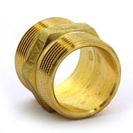 Ниппель Tiemme 1.1/2"Нх1.1/2"Н латунь, 1500088(1552G000808)
