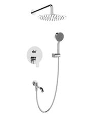 Душевая система BelBagno ANCONA-VDSET-CRM встраиваемая,излив,ручной и тропический душ,хром — миниатюра 1