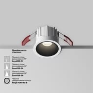 ������������ ���������� Maytoni Alfa LED (����� ���) DL043-01-10W4K-RD-W-1, 4000K, 10��, 60�, IP20, LED, �����
