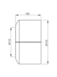 ������������ ���������� ��� ������� Alcaplast A980 ������� D110