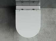 %$ Унитаз подвесной Ceramicanova Forma 480х370х330 безободковый, сиденье микролифт, крепеж CN3011