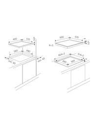 ������������ �������� ������ Kuppersbusch K.8 (600�510) 4 ���� �������, ������ ������ KI 6880.1 SR