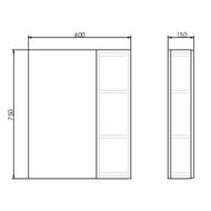 �������-���� COMFORTY ������-60 (600�750�150) ���������, ��� ������ 00004142221