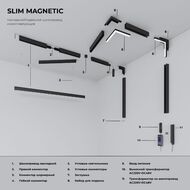 ��������� ������� ���������� Elektrostandard Slim Magnetic a061238, �����