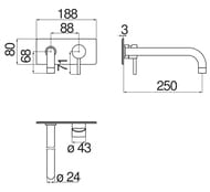 ��������� NOBILI LIVE ��� ��������, ������������, ������� �����, ����� 250��, ����� ��� LV00198/2WM