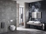 Унитаз-биде GEBERIT AquaClean TumaComfort подвесной, панель белое стекло 146.294.SI.1