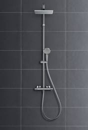 Душевая система Hansgrohe Vernis Shape 26286000 смеситель термостат, верхний/ручной душ, хром