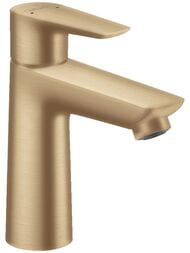 Смеситель Hansgrohe Talis E 71710140  для раковины с донным клапаном, 110мм, шлифов бронза — миниатюра 1