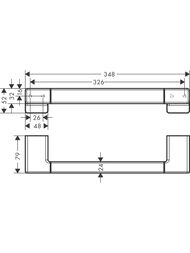  Hansgrohe AddStoris 41744990 , 348 , :  