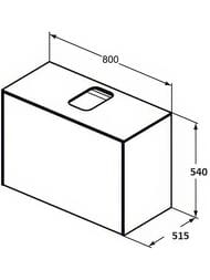    Kupala Karelia  800x515x540  ,   +  ,   push open,     WBT80001SHP2