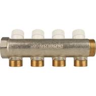 Коллектор распределительный STOUT 1", 4 отвода 3/4"ЕК SMB 6851 013404