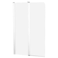 Шторка на ванну RAVAK 10CVS2-100 L (990х1500) левая, профиль белый, стекло Transparent