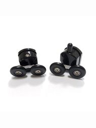 Душевой уголок ABBER Schwarzer Diamant AG01080B (800х800х1950) радиальный, ст. 6мм прозрачное/черный
