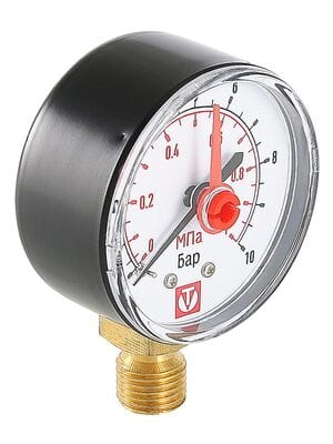 Манометр Valtec, 0-10 бар, 1/4
