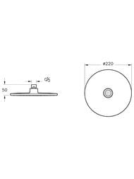������������ ������� �������� VitrA Root Round A49307EXP � ����������� ���� ������