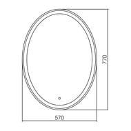 ������� Silver Mirrors ������ (570�770) LED-���������, ������, ������, ���������� ��-00000846