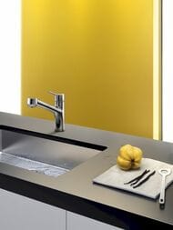 Смеситель Hansgrohe Talis M52 для кухни 170 вытяжной поворотный излив 2jet хром 32841000 — изображение 2