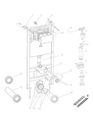 Фиксирующие штыри и толкатели TECESpring AF042300-L20