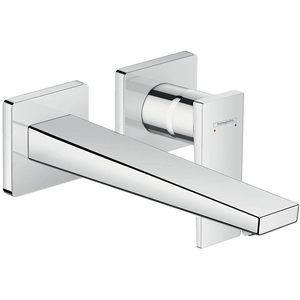 Смеситель Hansgrohe Metropol 32526000 для умывальника настенный, излив 225мм, хром