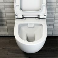 Унитаз подвесной Vitra Sento 365х540х340 без сиденья,антибакт. покр.,безободковый 7748B003-0075