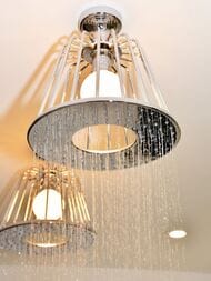 Верхний душ Axor LampShower Nendo 26032000 275мм потолочное подсоединение, 1jet, хром — изображение 4