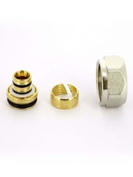 Соединитель обж. Tiemme 16(2,0)х3/4" для коллекторов 1440002(1636N162005)