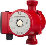 Насос циркуляционный GRUNDFOS UP 20-15N для ГВС, без гаек, 59641500