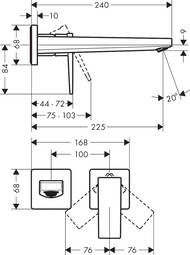 ��������� Hansgrohe Metropol 32526340 ��� �����������, ������������, ������� �����, ���� ���� ����