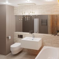 Тумба под раковину La Fenice TERRA Bianca 60 см (590х450х350) белая матовая FNC-01-TER-B-60