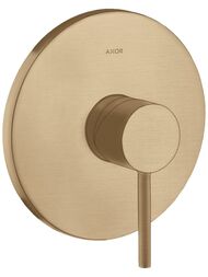 Смеситель Axor Starck 10616140 для душа однозахватный, настенный, внешняя часть, шлиф.бронза — миниатюра 1