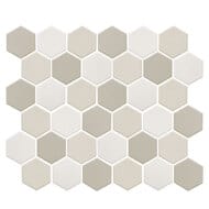 Мозаика керамическая Starmosaic Hexagon small LB Mix Antid. (282х325х6) бежевая JMT31955 (шт.)