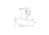 ������� Bertazzoni Modern (898�450) 700 �3/�, 270 ��, ������ ������ KV90MOD1NA