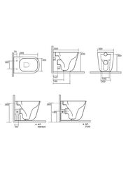 ������ ���������� Kerasan Tribeca 511830 550�360�430 �������., ���. ������, ��� �������, ����� ���