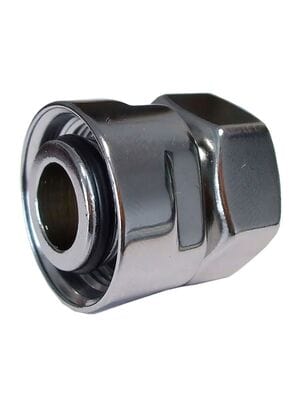 SCHLOSSER Резьбовое соединение для стальных труб GW M22x1,5 x GW1/2 хром 602700003