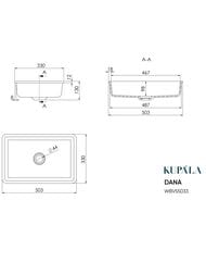 �������� ������������ ��� ���������� Kupala Dana (500x330x120) ����� �������, �������� �� ���� �� ��������� �������� � ��������� WBV55033