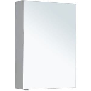 Зеркало-шкаф Aquanet Алвита New 60 (600х850х170) подвесной, 1 дверца, серый 277540