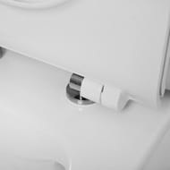 Унитаз-компакт BelBagno Amanda (385х620х845) горизонтальный выпуск, белый BB051CPR+BB051T